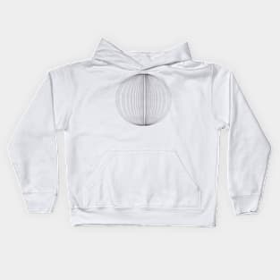 Abstract geometric minimal Kids Hoodie